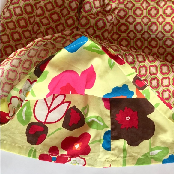 NWT Sz 2T Llum Reversible Lined Cotton Dress - Picture 8 of 8